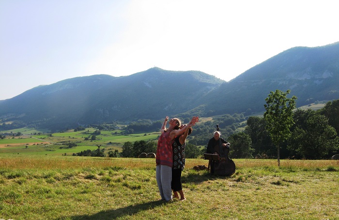 Concert et danse en plein air