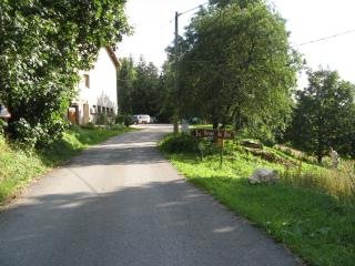 Arrivée à la Ferme du Pré